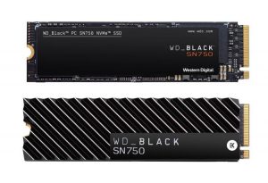 Твердотельный накопитель Western Digital Black SN750 500 ГБ M.2 NVMe